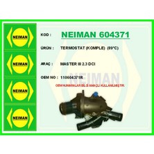 Bescher Depomix Termostat 89 C Renault Master Iii 10- 2.3dci Nissan Nara YS23 15- 2.3l