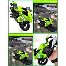Oyuncak Sahili Motor Motosiklet Motorbisiklet Motorsiklet Erkek Oyuncak Yarış Motoru 28 x 18 cm Detaylı Kırılmaz