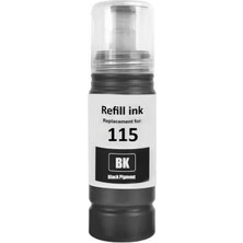 Calligraph Epson T115BK(70ML) Ile Uyumlu Muadil Siyah Mürekkep
