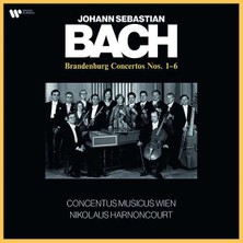 SoundBox Nıkolaus Harnoncourt, Concentus Musıcus Wıen - Bach: Brandenburg Concertos Nos. 1 - 6 (180G) - 2 Plak