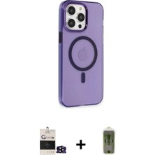 Marsilyan™- iPhone 14 Pro Max Kılıf Kıvılcım Asil Özel Seri - Siyah Joko Magic 5d Hayalet Cam + Bilvis Titan Kamera Lens - Sh