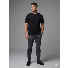 Centilmen Xınt Modern Fit Siyah Erkek Tişört 502395
