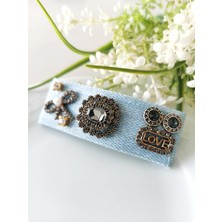 Halley Concept Vintage Love Çıtçıt Toka