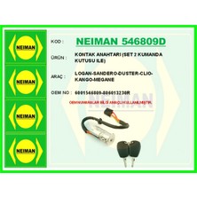 Bescher Depomix Kontak Anahtari Logan-Sandero-Duster-Clio-Kango-Megane Set 2 Kumanda Kutusu ile