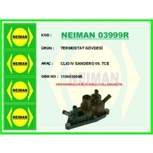 Bescher Depomix Termostat Gövdesi Clio Iv Sandero 09. Tce