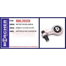 Bescher Depomix Motor Takozu Arka Fiat Doblo I 1.2-1.9 D-1.9 Jtd