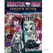 Monster High Fantastik İki Film DVD Acayip Koleksiyon ve Okuldaki Yeni Kız Eğlenceli Maceralar