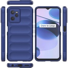 Bezos Realme C35 Kılıf Optimum Silikon - Lacivert