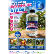 Hak-İş Oyuncak Toy Bubble Baloncuk Likit 500 ml