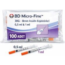 Bezos Bd Micro Fine 30G 8mm Insülin Enjektörü