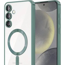 Bezos Galaxy A15 4g Kross Magneticsafe Kapak - Koyu Yeşil