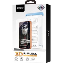 Fuchsia Urr  iPhone 17 Pro 3D Rimless Aligner Autokit Corning Glass Ekran Koruyucu - Şeffaf