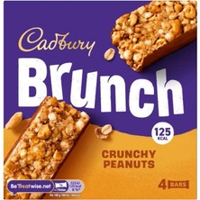 Cadbury Brunch Crunchy Peanuts 4 Bars