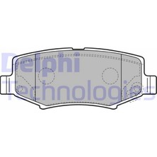Delphi Depomix Fren Balatasi Arka Dodge Nitro / Jeep Wrangler 09/06-