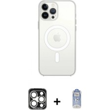 Marsilyan™- iPhone 15 Pro Max Kılıf Ahenk Yansıma Prime - Siyah Joko Magic 5d Cam + Pvd Metal Kamera Lens - Gs