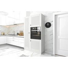 Kenz Life Kenzlife Membran Ankastre Fırın Dolabı Banu Byzbyz Panjur 180*100*56 Mebran Kapak Mdf Gövde