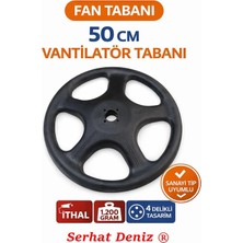 Serhat Deniz Dijitsu Uyumlu VN04 Vantilatör Ayak Alt Plastiği Vantilatör Parçası (Alt Ayak) 1200 Gram 50 cm Çap