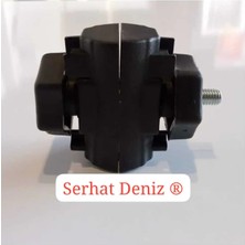 Serhat Deniz Elektrikli Soba Ayağı Üst Parçası Vidalı - Soba Ayak Tepe Plastiği Yedek Aparat