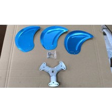 Serhat Deniz 18 Inç Vantilatör Metal Pervane Dikkat 10 mm Göbek