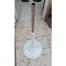 Serhat Deniz Beyaz Renk Vantilatör Ayağı Takımı Yerden Yükseklik 80 cm Boru Üst Çap 2.5 cm