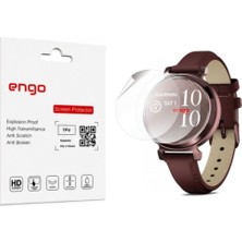 Engo Garmin Lily 2 Classic Ekran Koruyucu TPU Şeffaf Film 2 Adet