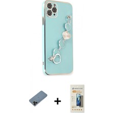 Marsilyan™- iPhone 11 Pro Kılıf Nova Işık Prime - Siyah 6d Mat Seramik Hayalet Nano Ekran Koruyucu + Shine Kamera Lens Koruma Cam - Sh