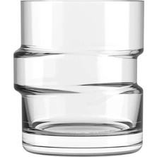 Onis Onıs The Glitch Dof Bardak 35,5 cl – Avrupa Üretimi 6’lı Kısa Kokteyl ve Viski Bardağı Seti