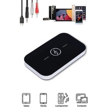 Thentech Kablosuz Bluetooth Ses Alici Verici Receiver Adaptor Seti Rca Aux Destekli Tv Pc Arac Donusturucu