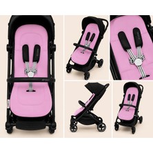 Pera Baby Cybex Bebek Arabalarına Özel Puset Minderi - Seat Liner - Iç Ped (Tüm Cybexler ile Uyumlu) Pembe Renkli Seat Liner