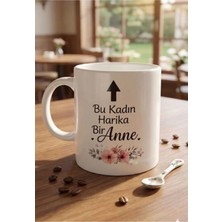 Kadorex Design Anneler Günü Özel Hediye Anlamlı Mesajlı Kupa Bardak