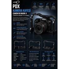 PDX Kamera Kafesi Canon R6 Mark II | R6 MARK III UYUMLU