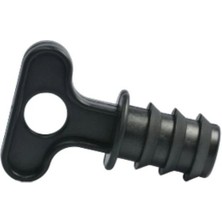 Sunstream 16 mm Yuvarlak Boru Kurt Ağızlı Kör Tapa - 50 Adet