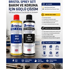 Bristol Multi Sprey + Rust Remover Pas Sökücü Sprey Seti Çok Amaçlı Bakım ve Koruma Spreyi