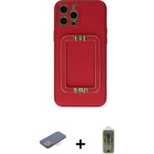 Marsilyan™- iPhone 12 Pro Max Kılıf Kozmos Minimal Prime - Siyah Joko Magic 5d Hayalet Cam + Renkli Kamera Lens Koruma Cam - Pe