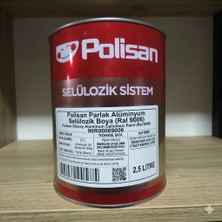Polisan Selülozik Boya Alüminyum 2.5 Litre Yeni Versiyon