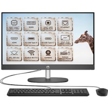 Hp Proone 240 G10 Intel Core Ultra 7 155U 16GB 1tb SSD 23.8" Fhd Freedos All In One Pc D21FRET 003