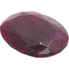 Hasyılmaz Faset Kesim Doğal Yakut Taşı 96,5 Karat ( Ruby , Rubin Stone)