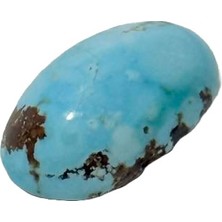 Hasyılmaz Doğal Iran Nişabur Firuze (Turkuaz) Taşı 10,25 Karat - 2,06 Gram T213