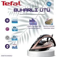 Tefal Ultimate Pure Buharlı Ütü Siyah Bronz
