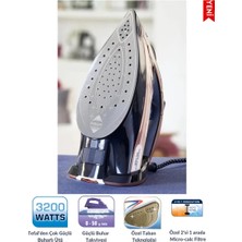 Tefal 3200W Yeni Kireç Avcısı Üstün Performanslı Buharlı Ütü, 260 G/dk, Otomatik Kapanma, Otomatik Buhar, Mikro-Kireç Filtresi, Özel Tabanlı, Ergonomik Tasarım