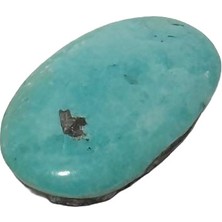 Hasyılmaz Doğal Iran Nişabur Firuze (Turkuaz) Taşı 24,50 Karat - 4,90 Gram T217