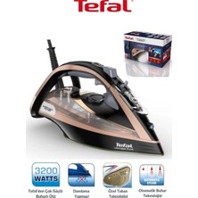 Tefal 3200W Ultimate Pure Kireç Avcısı Buharlı Ütü, Hızlı Isınma, Ergonomik Tasarım, Saf Buhar Gücü Durilium Airglide Taban Teknolojisi 