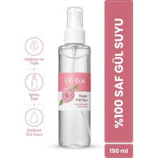 Orellus Gül Suyu %100 Saf ve Yağı Alınmamış Ferahlatıcı Sprey Şişe Tonik 150 ml
