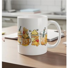 Kadorex Design Sevimli Ayıcık Tasarımlı Kupa – Tatlı Içecek Temalı Karikatür Kahve Kupası
