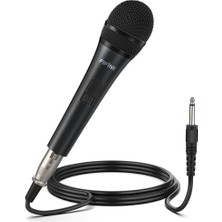 Fifine K6 Kablolu - Açma/kapama Tuşlu - Profesyonel - Vokal - Karaoke Dinamik Mikrofon