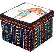 Decobox Afrıcan Dekoratif Hediyekutusu (25x25x20 cm.)
