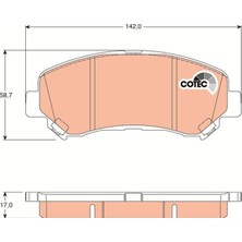 Sbp Nissan Qashqai X-Trail Ön Fren Balatası 2006-2013