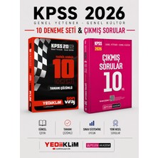 Anla Kazan Yayınları Yediiklim 2026 Kpss Son Viraj Gk Gy 10 Deneme & Pegem Kpss Çıkmış Sorular 10 Yıl Seti
