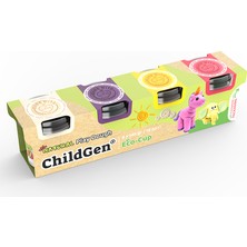 ChildGen 125 gr 4'lü Standart Oyun Hamuru Set 2