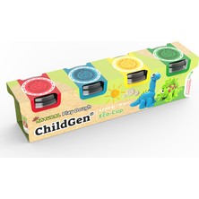 ChildGen 125 gr 4'lü Standart Oyun Hamuru Set 1